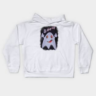 Funny ghost Kids Hoodie